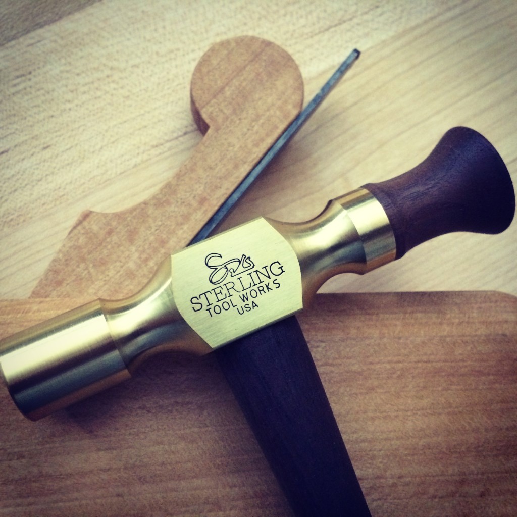 STERLING Plane Hammer Brass & Ebony - 97660