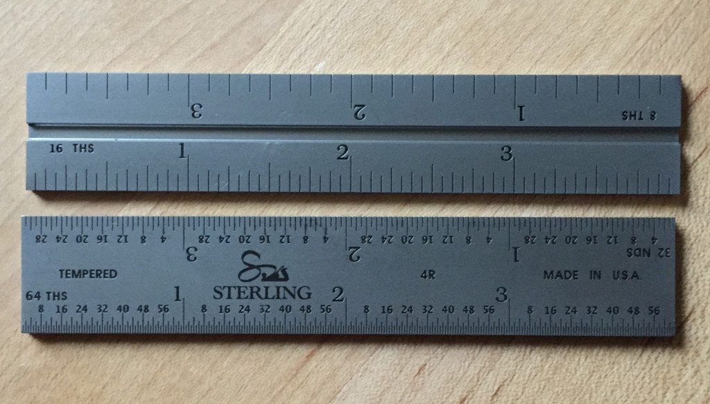 Sterling 4inch Enlish rules